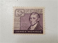 Scott Us President James Monroe 3C Stamp SB20