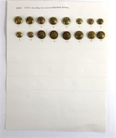(16) Antique U.S. Military Buttons