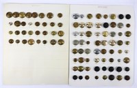 (96) Antique British Military Buttons