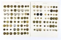 (120) Vintage Canadian Buttons