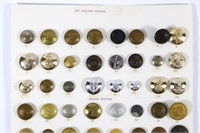 (64) Antique Buttons-NSDAP/NZ and Spanish