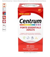Centrum Adult Forte Essentials Mulitvitamins