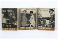 (3) German WHW "Des Fuhrers" Booklets
