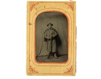 Civil War/Indian War US Army Soldier Tintype