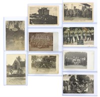 (9) WWI German Army Related Postcards