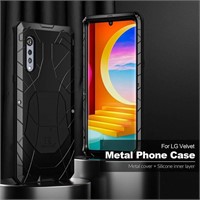 Y-0239 Case for LG Velvet 2020, Metal Case Heavy