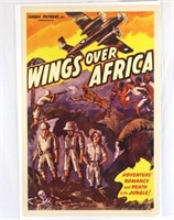 1936 'Wings Over Africa' 1-Sheet Poster