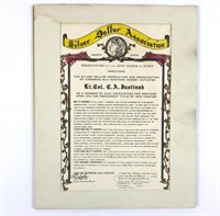 VN War 'Silver Dollar Association' Certificate