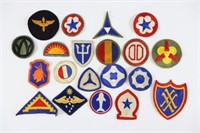 (20) WWII U.S. Army Patches