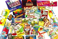 Large Group of Vintage Crate Labels