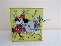 Walt Disney Mickey Mouse Jack in the Box