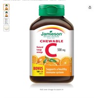 Jamieson Vitamin C Orange Flavour 500mg
