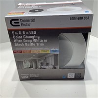 6 in. Ultra Low Glare Deep Baffle Color Selectable