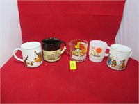 McDonalds, Hardees, & Disney Vintage Mugs