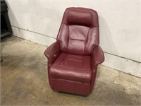 High End Leather Power Recliner