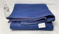 Blue Moving Blanket / Furniture Pad ~ 1