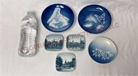 Denmark Blue & White Porcelain ~ 6 Pieces