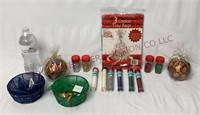 Gift Baskets / Bags, Glitter & Holiday Candles