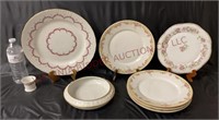 Bavarian / German Porcelain Platter, Plates & More