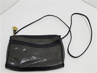 Brahmin Black Leather Handbag Purse P3514