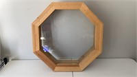 Fixed Octagon Decorative Window Wood