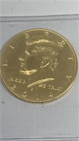 2014 Kennedy Half Dollar Gold Clad