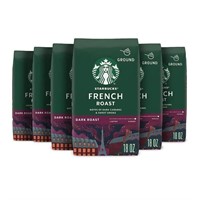 Starbucks Ground Coffee French Roast 6 bags