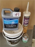 4 pieces sealers, adhesives