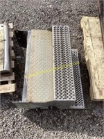 D. Battery box step for tractor trailer