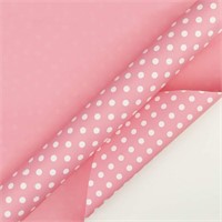 Reversible Wrapping Paper - Pink and Polka Dot