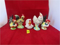 Roosters and Chickens, some Japanese