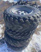 4 Goodyear Rawhide Quad Tires & Rims