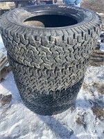 4 BF Goodrich LT 285/65R18 Tires