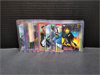 (9) 1993 Skybox Marvel Cards