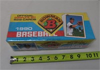 Sealed 1990 Bowman Baseball Card Complete Set