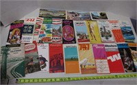 Vintage Maps & Airline Brochures