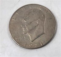 1971 Eisenhower Dollar Coin