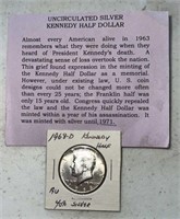 1968-D KENNEDY HALF DOLLAR (40% SILVER) (AU)
