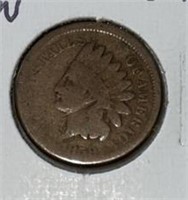 1859 C/N INDIAN HEAD CENT (AG)