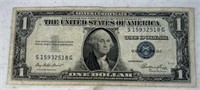 SERIES 1935-E $1.00 SILVER CERTIFICATE (GOOD-6)