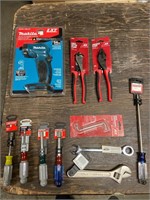 Box Lot of tools