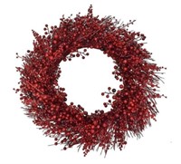 CWC 28 Holiday Artificial Berry Wreath