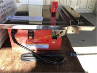 7" Wet Table Tile Saw