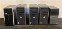 (5) Assorted Computer Towers