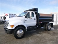 2010 Ford F650 S/A Dump Truck