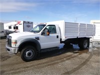 2008 Ford F550 S/A Dump Truck