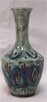 Pottery 7" Bud Vase Marked Los Bohios Puerto Rico