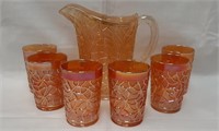 Imperial Marigold Soda Gold 7pc. Water Set