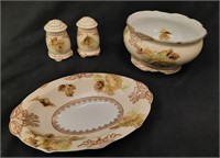 Old Ivory Porcelain Serving Pieces