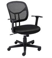 Mesh, Mid-Back, Adjustable, Swivel Office Chair